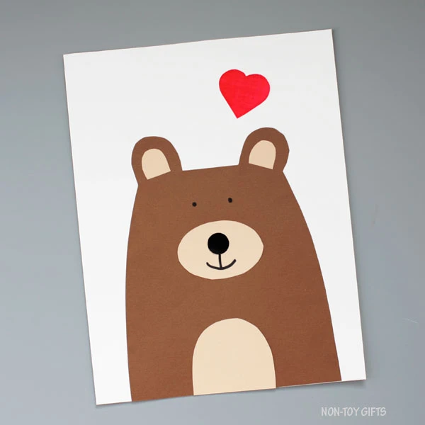 Bear with heart