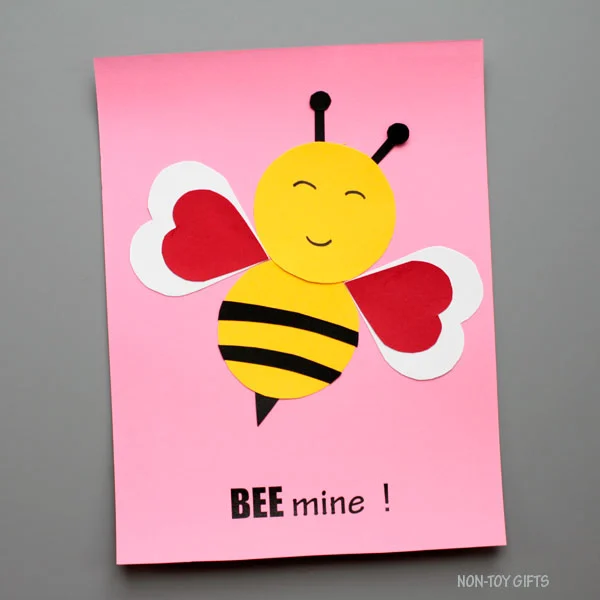 Bee mine Valentine craft