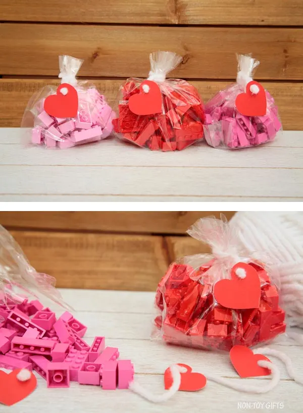 LEGO Valentine idea for kids