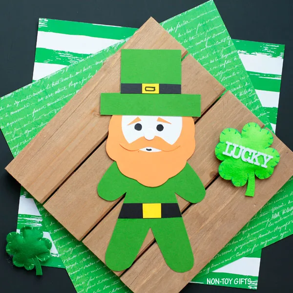 Leprechaun craft for kids