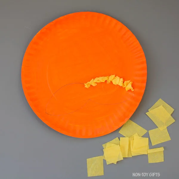 Tissue paper squares