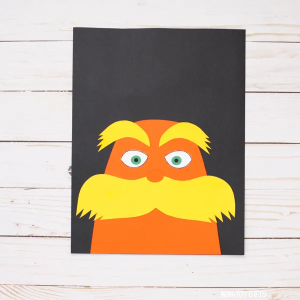Lorax eyebrows