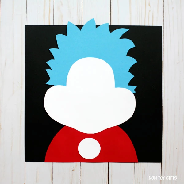 Thing 1 and thing 2 name tag