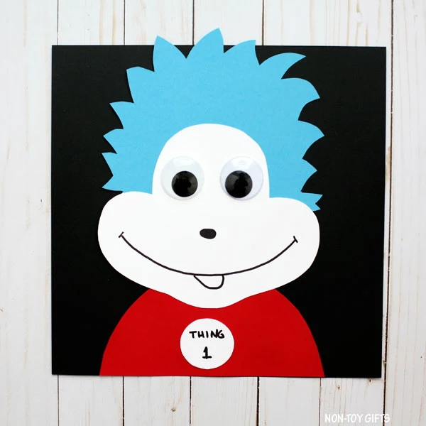 Thing 1 and thing 2 eyes