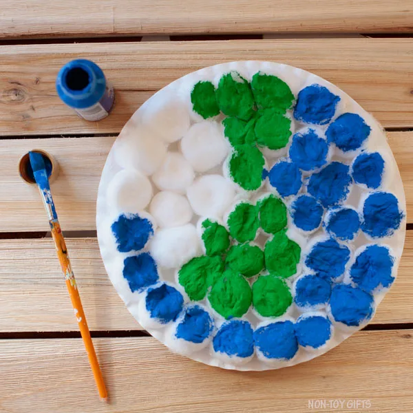 blue paint