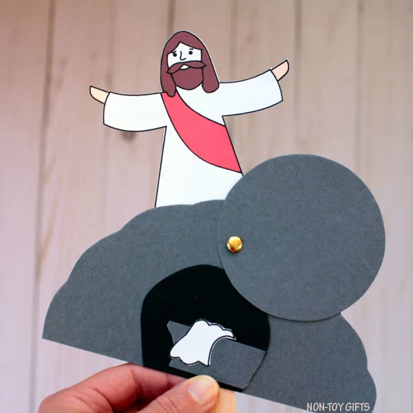 He is Risen craft for kids.