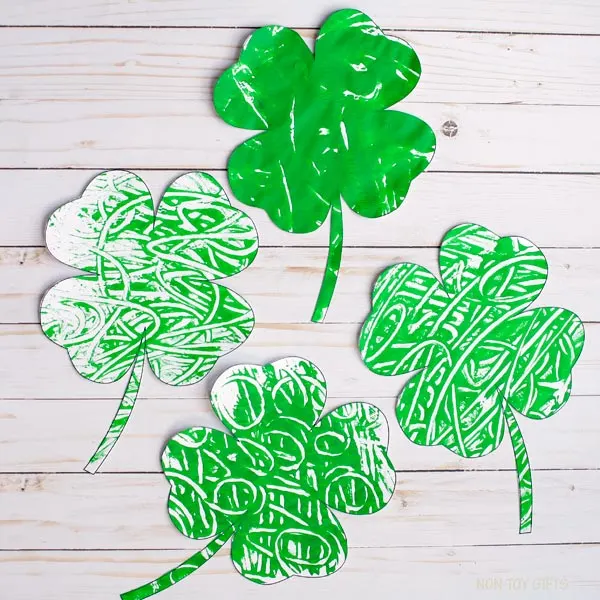 Shamrock craft for kids