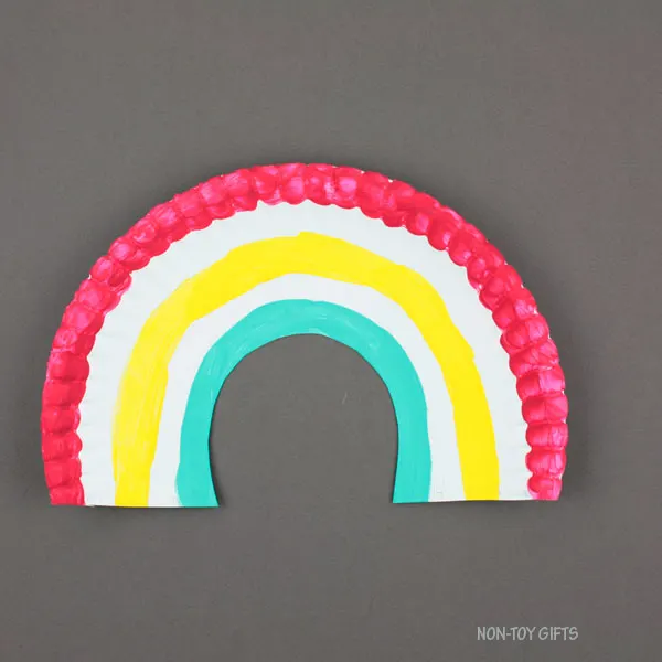 Paint the paper plate