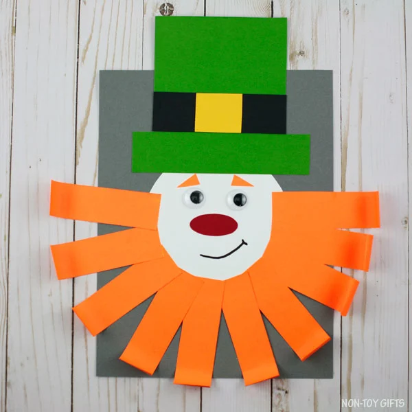 Leprechaun curly beard