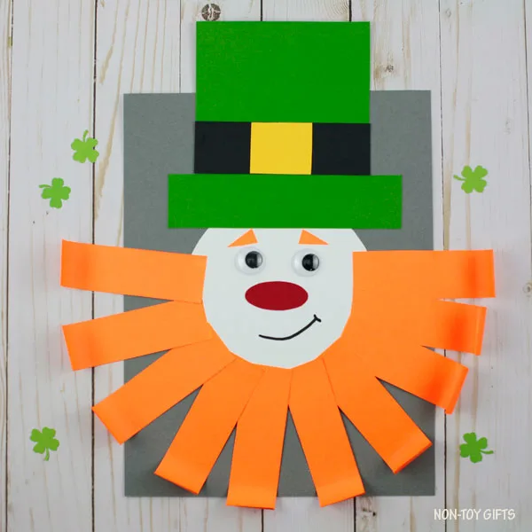 Shape leprechaun craft