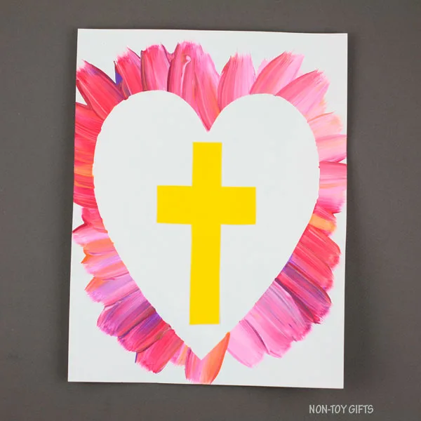 Easter cross art 3