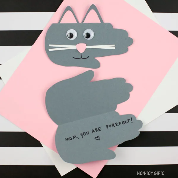 Mother's Day handprint card