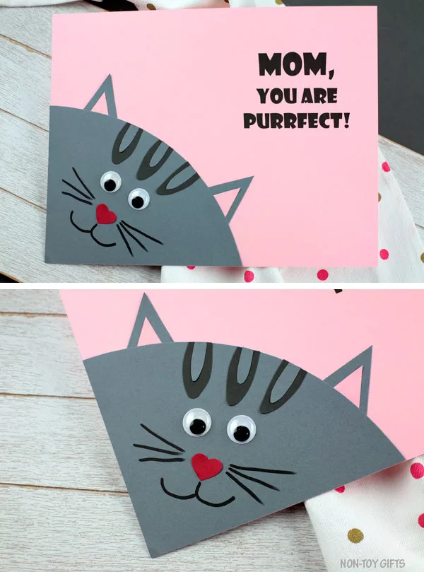 Mother's Day purrfect craft for kids