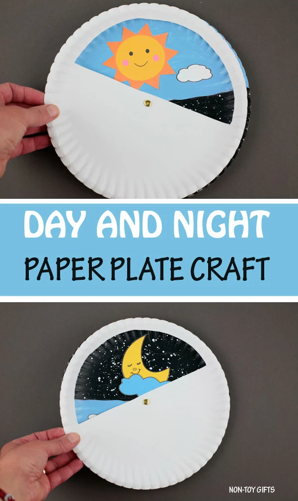 Day and night craft for kids