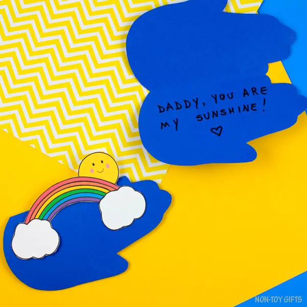 Father's Day card kids can make for dad