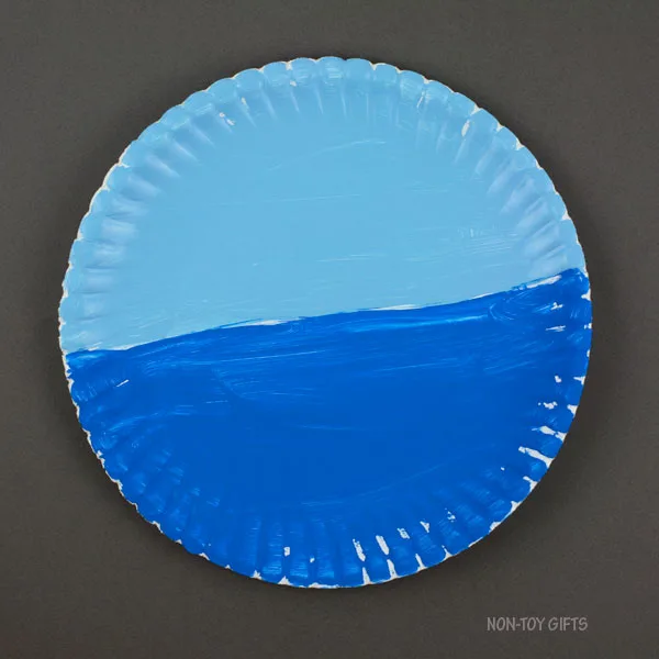 Painted paper plate