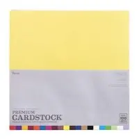 Cardstock paper