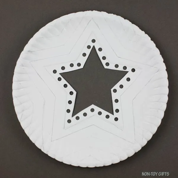 Holes along the small star