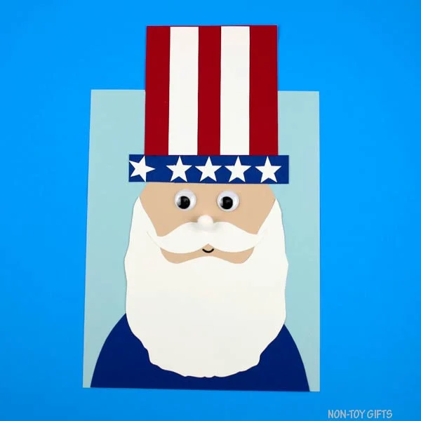 Easy Uncle Sam craft