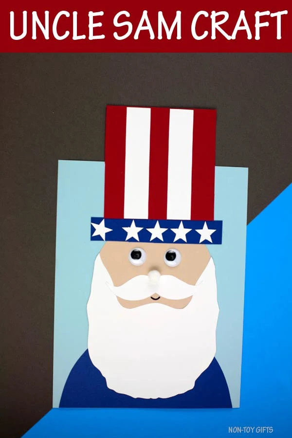 Uncle Sam craft kids