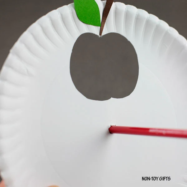 poke the paper plate