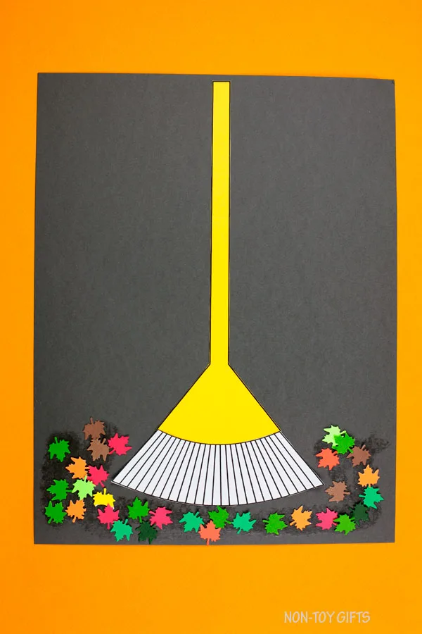 Easy fall craft idea for kids