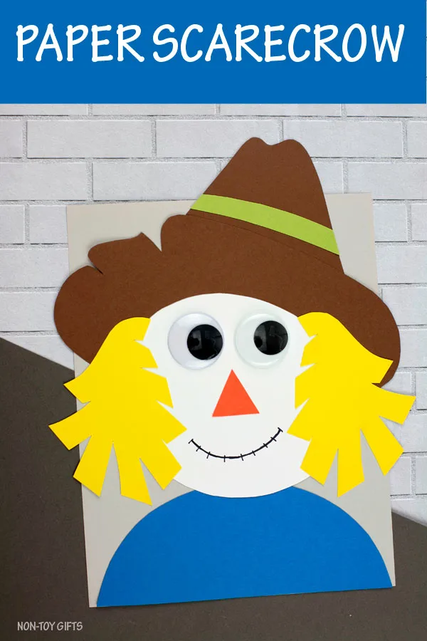 Scarecrow paper craft