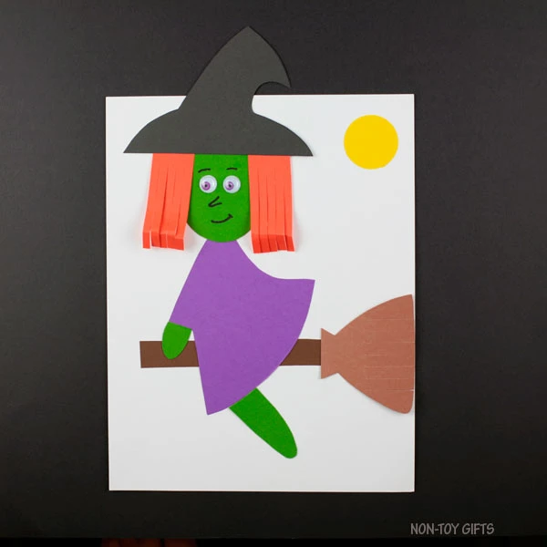 Witch craft for kids to make this Halloween
