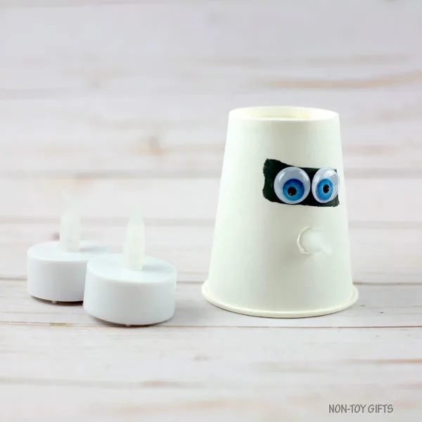 tea light candle nose