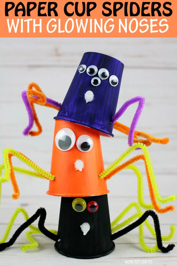 Paper cup spiders