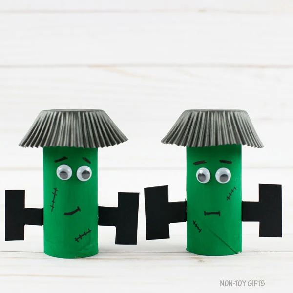Frankenstein paper roll craft