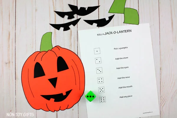 Build a Jack-O-Lantern game