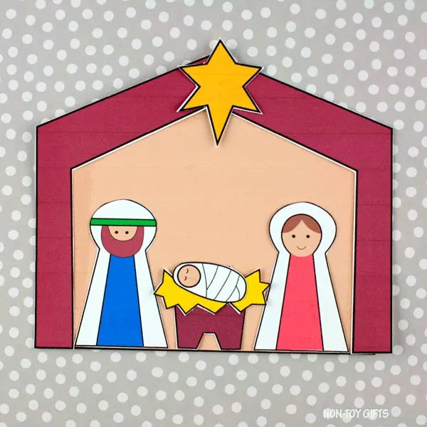 Christmas nativity craft