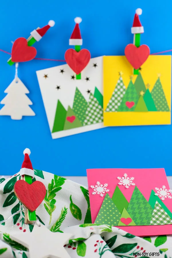 Clothespin Grinch craft for preschoolers to make this Christmas