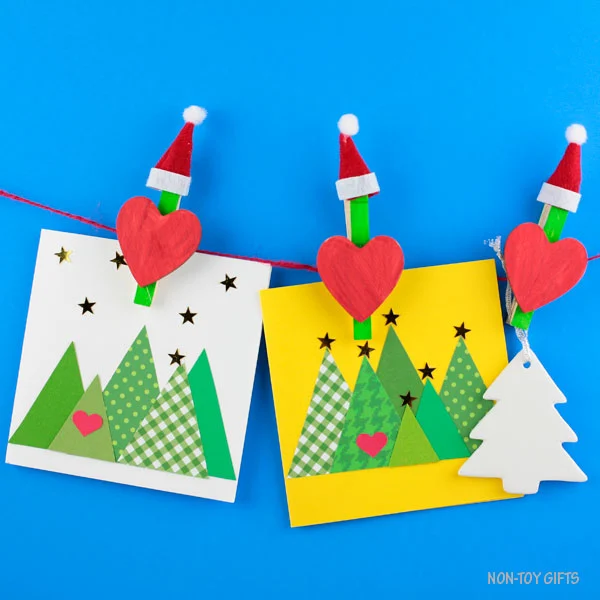 holiday clothespin
