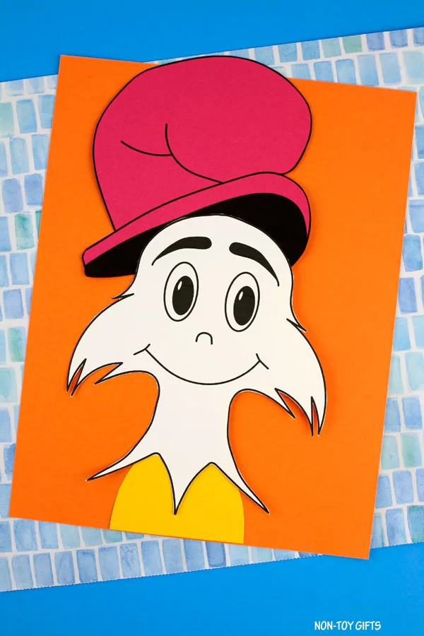 Sam I Am Dr Seuss craft for kids