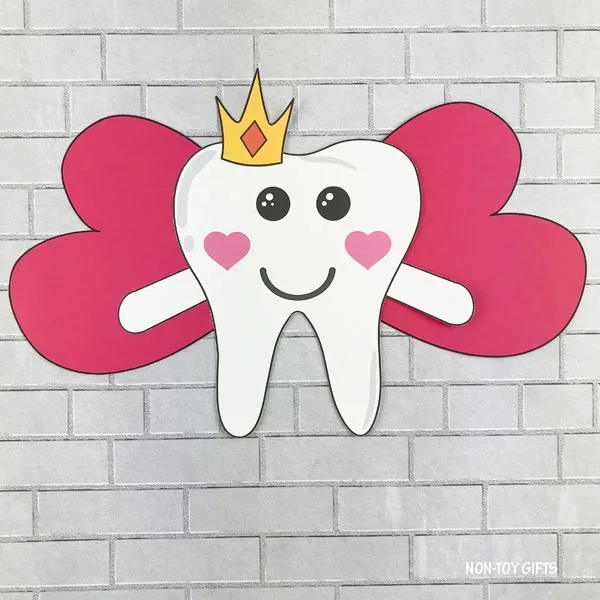 Tooth fairy with crown