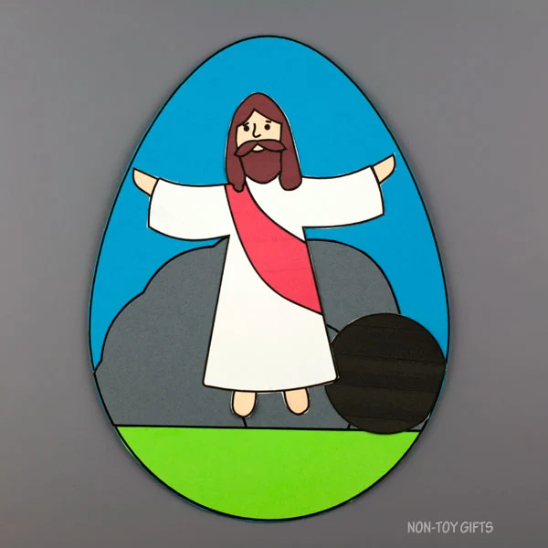 Easter egg religious craft