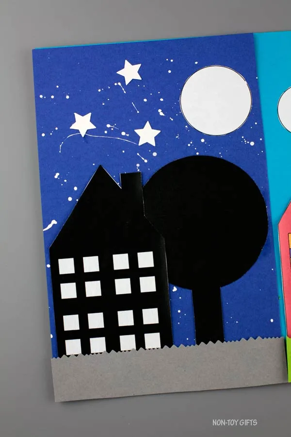 House day and night craft - night