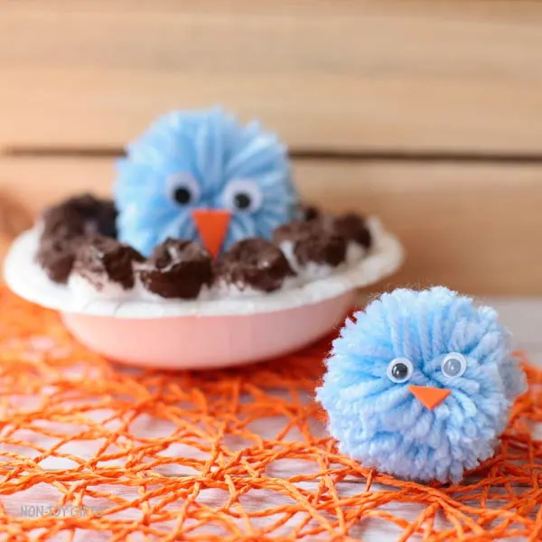 bird and nest spring craft