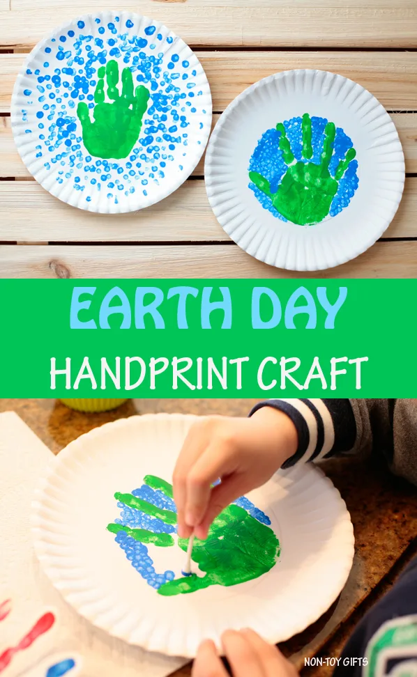 Earth Day handprint craft