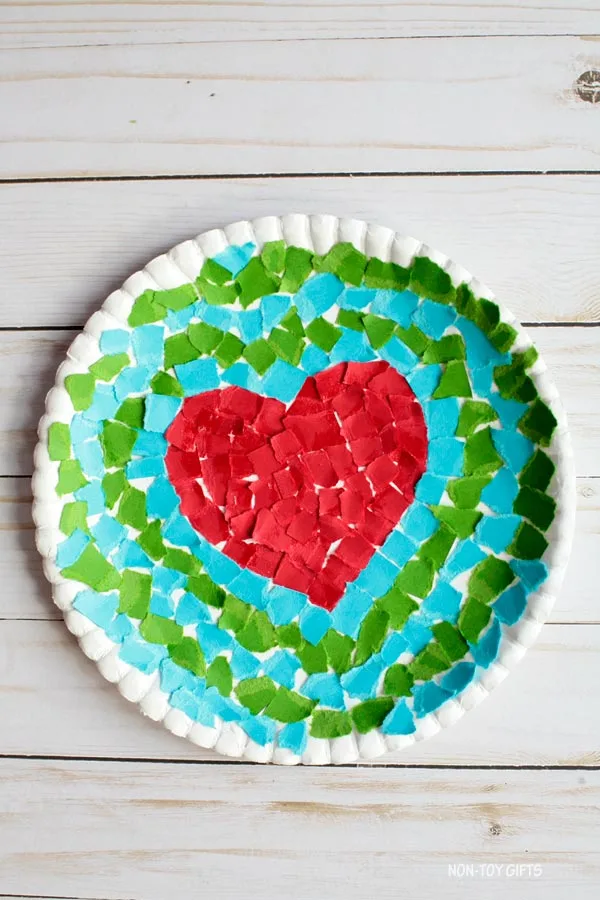 paper plate Earth Day craft
