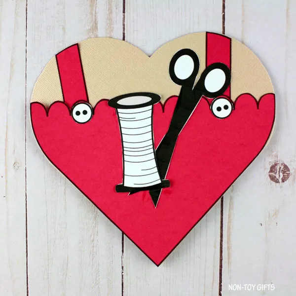 thread spool and scissors