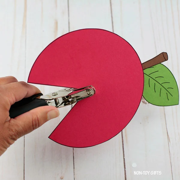 Hole punch in the middle