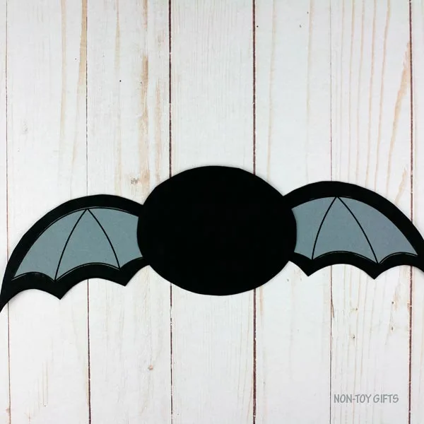 bat with wings