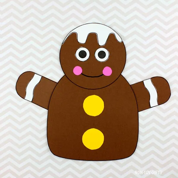 Christmas gingerbread man craft