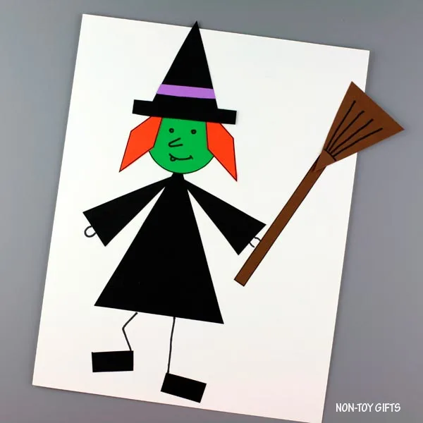 Halloween shape witch craft