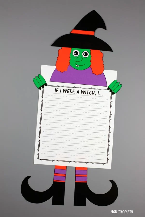 Witch craft and writing activity