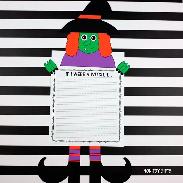 Halloween writing activity