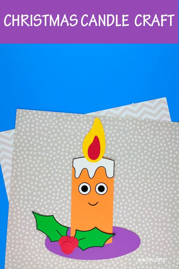 Christmas candle craft